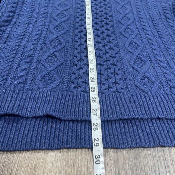 Outerknown Cable Knit Sweater Mens Size XL Blue Crew Neck
Pullover Fisherman - Picture 3 of 6